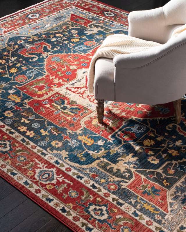 Camille Power-Loomed Rug, 6' x 9'